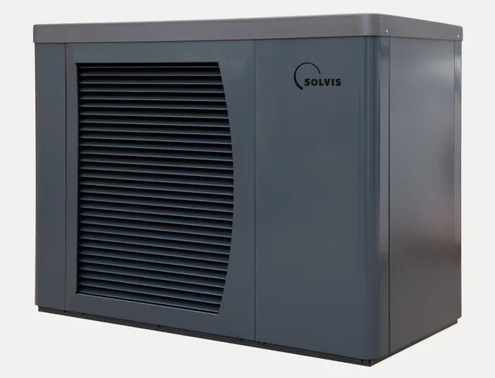 Freigestelltes Produktfoto der Wämepumpe SolvisPia von Solvis