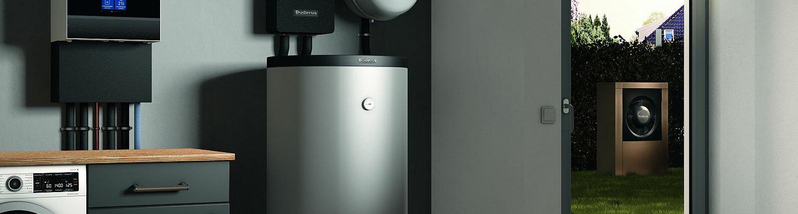 Milieubilder Hybrid GB172i  mit Wärmepumpe