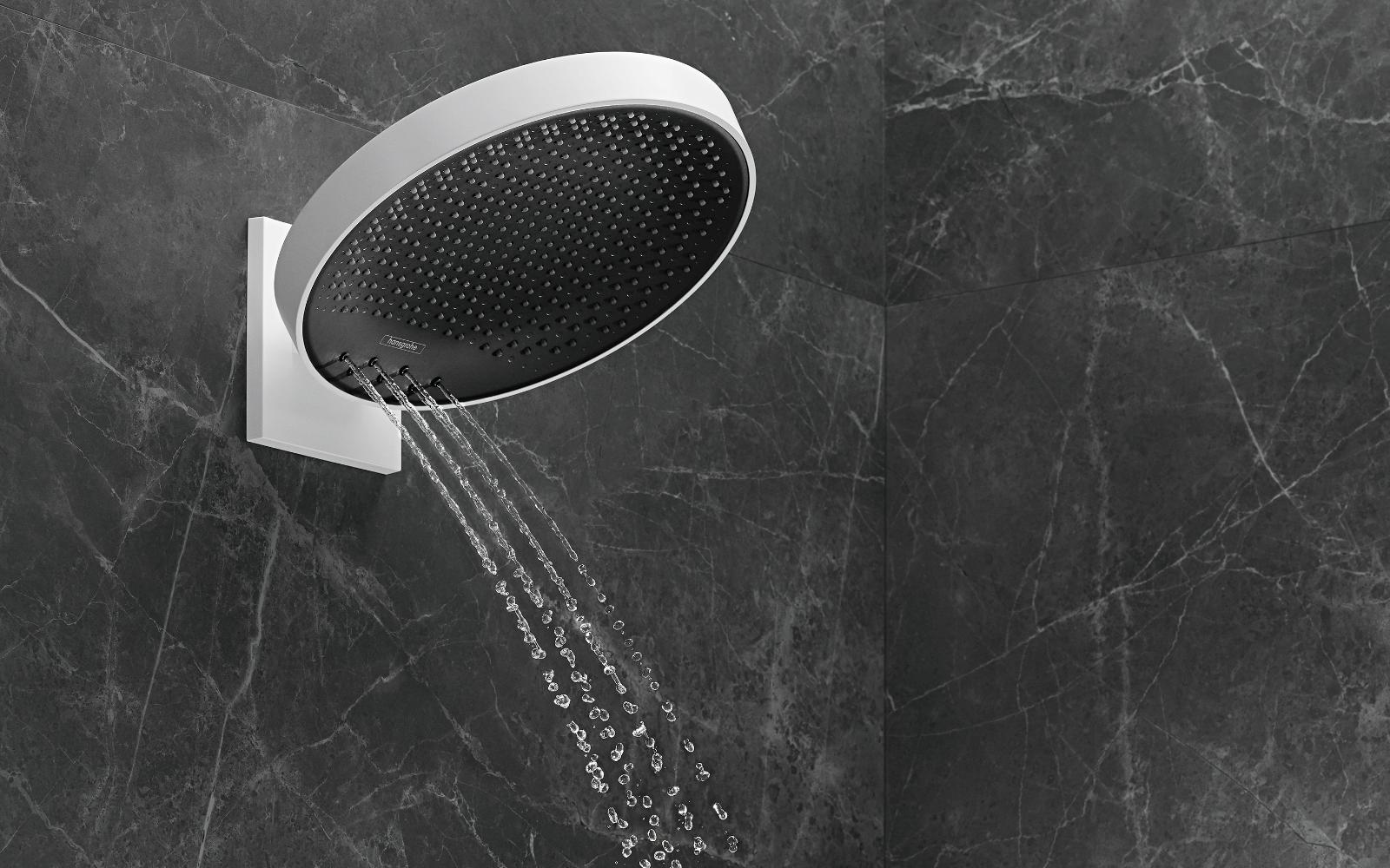 Kopfbrause Hansgrohe mit der Einstellung Rainstream