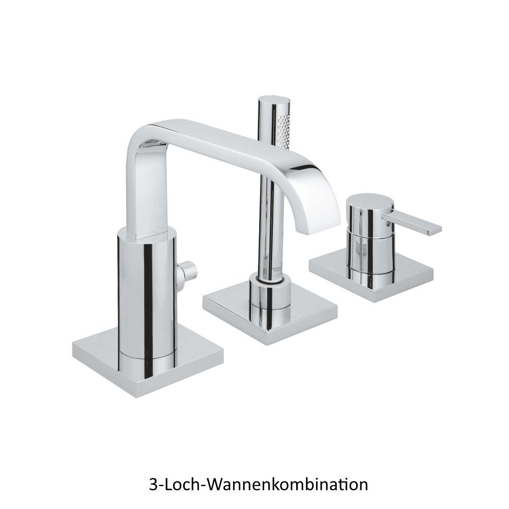 3-Loch-Wannenkombination Freisteller